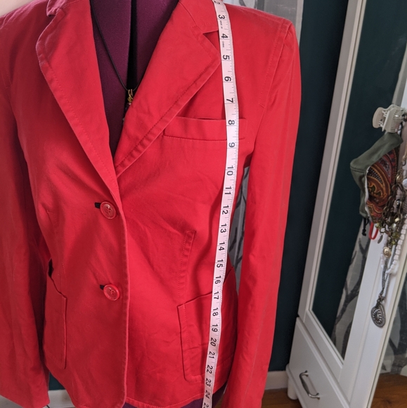Nautica women's blazer size 6 red - Picture 6 of 6